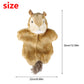 Andux Hand Puppet Stuffed Animal Toy (SO-03 Squirrel)