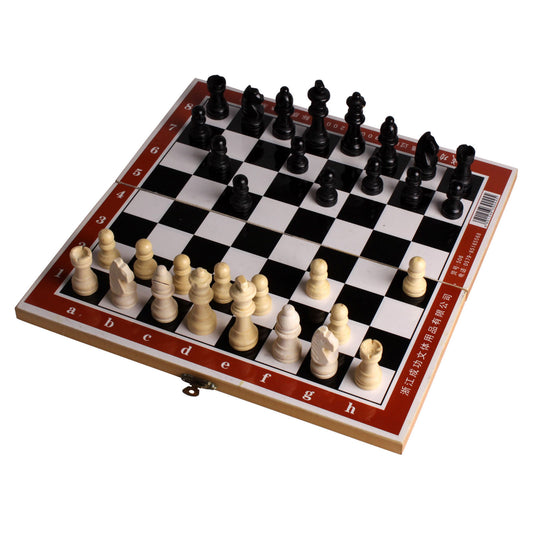 Andux Folding Wooden Chess Board Set GJXQ-01 (29x14.3x2.5cm)
