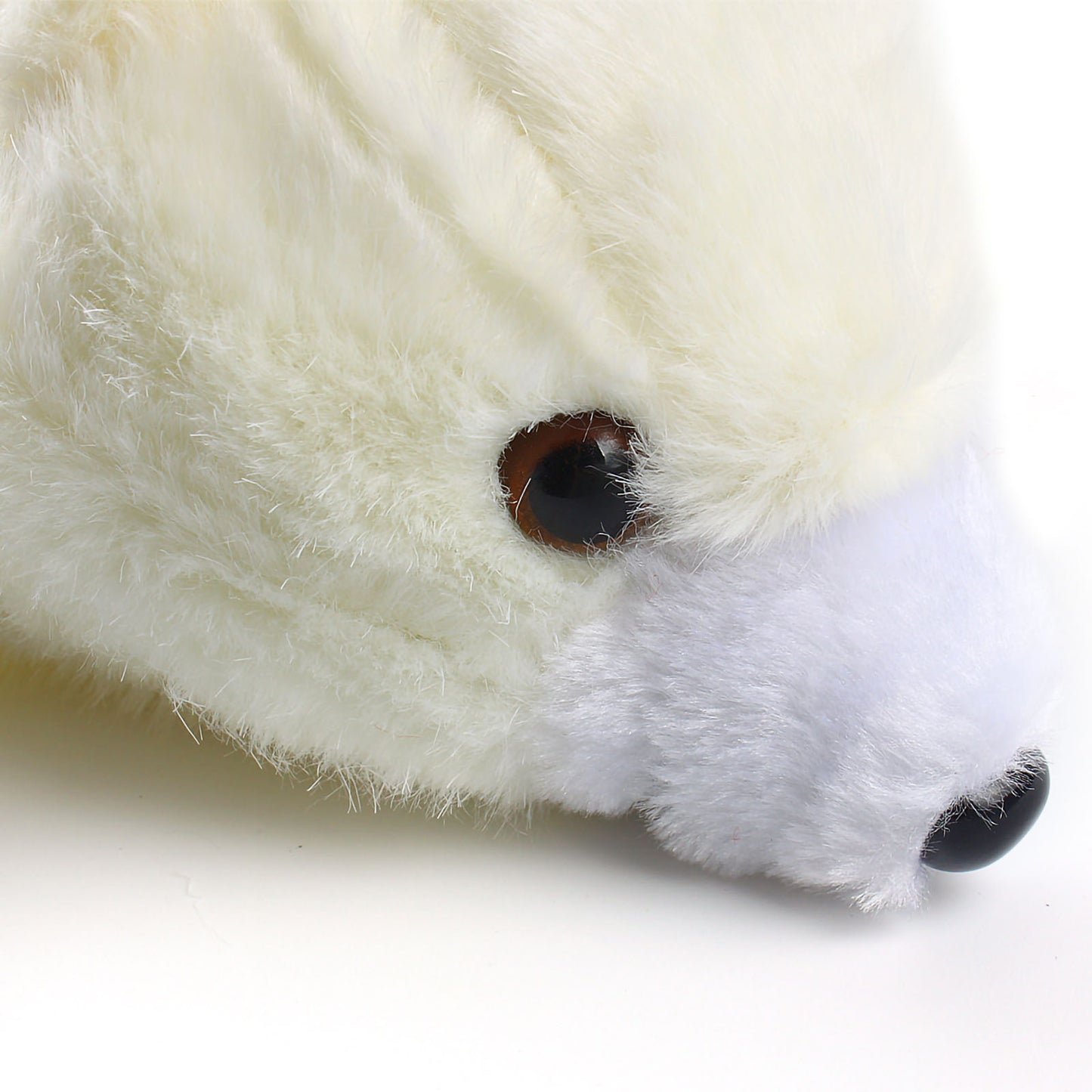 Andux Hand Puppet Stuffed Animal Toy (SO-04 Polar Bear)