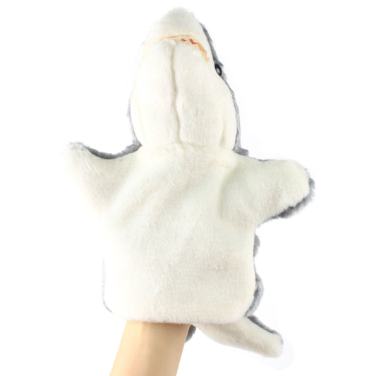 Andux Hand Puppet Stuffed Animal Toy (SO-06 Grey Shark)