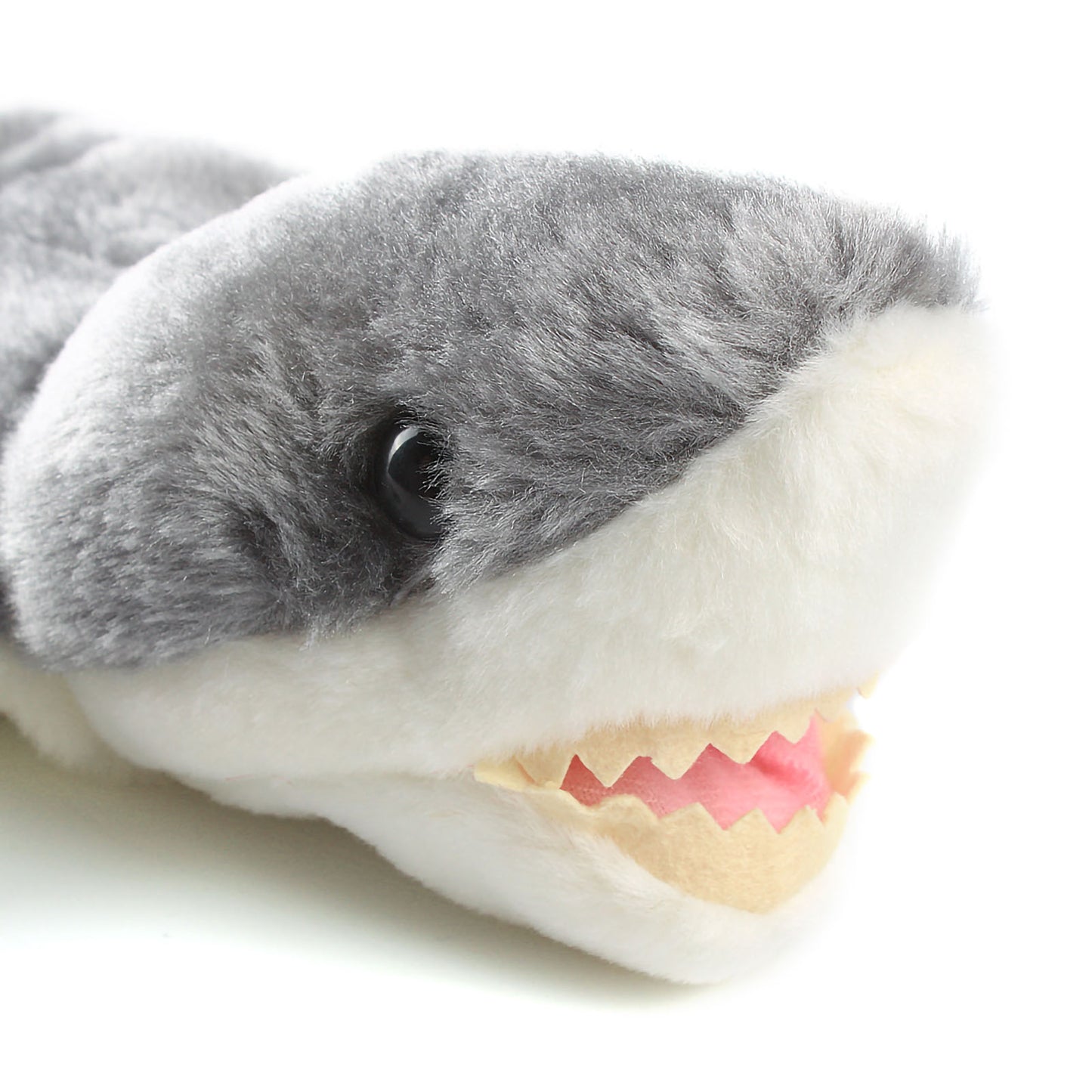 Andux Hand Puppet Stuffed Animal Toy (SO-06 Grey Shark)