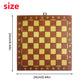 Andux Magnetic Wooden Folding Chess Set GJXQ-03 (9.4 X 9.4 inches)