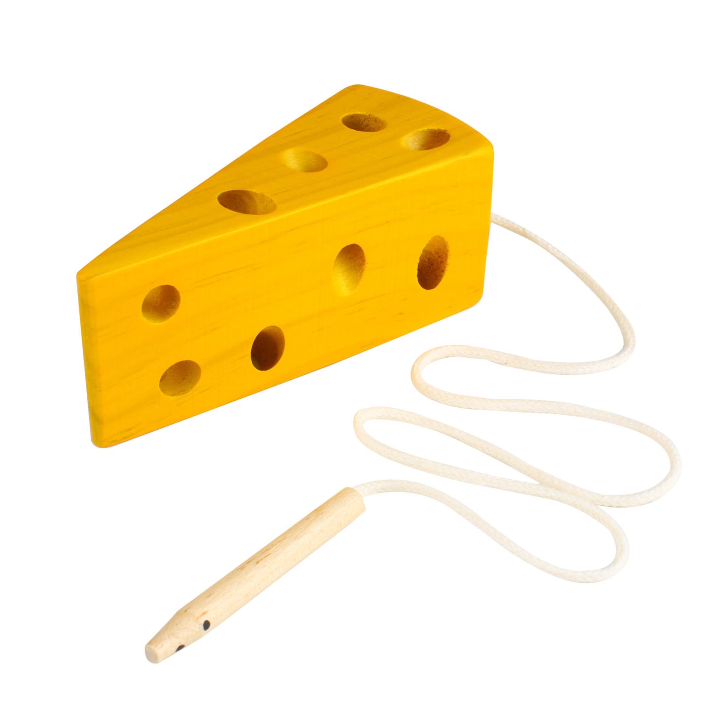 Andux Wooden Lacing Cheese Threading Toys CXNL-01