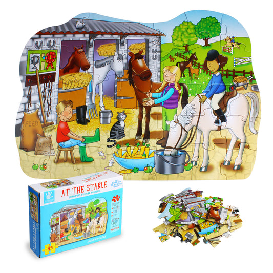 Larcele Kids Puzzle 35 Pieces Jigsaw Puzzle YZPT-01(8208)