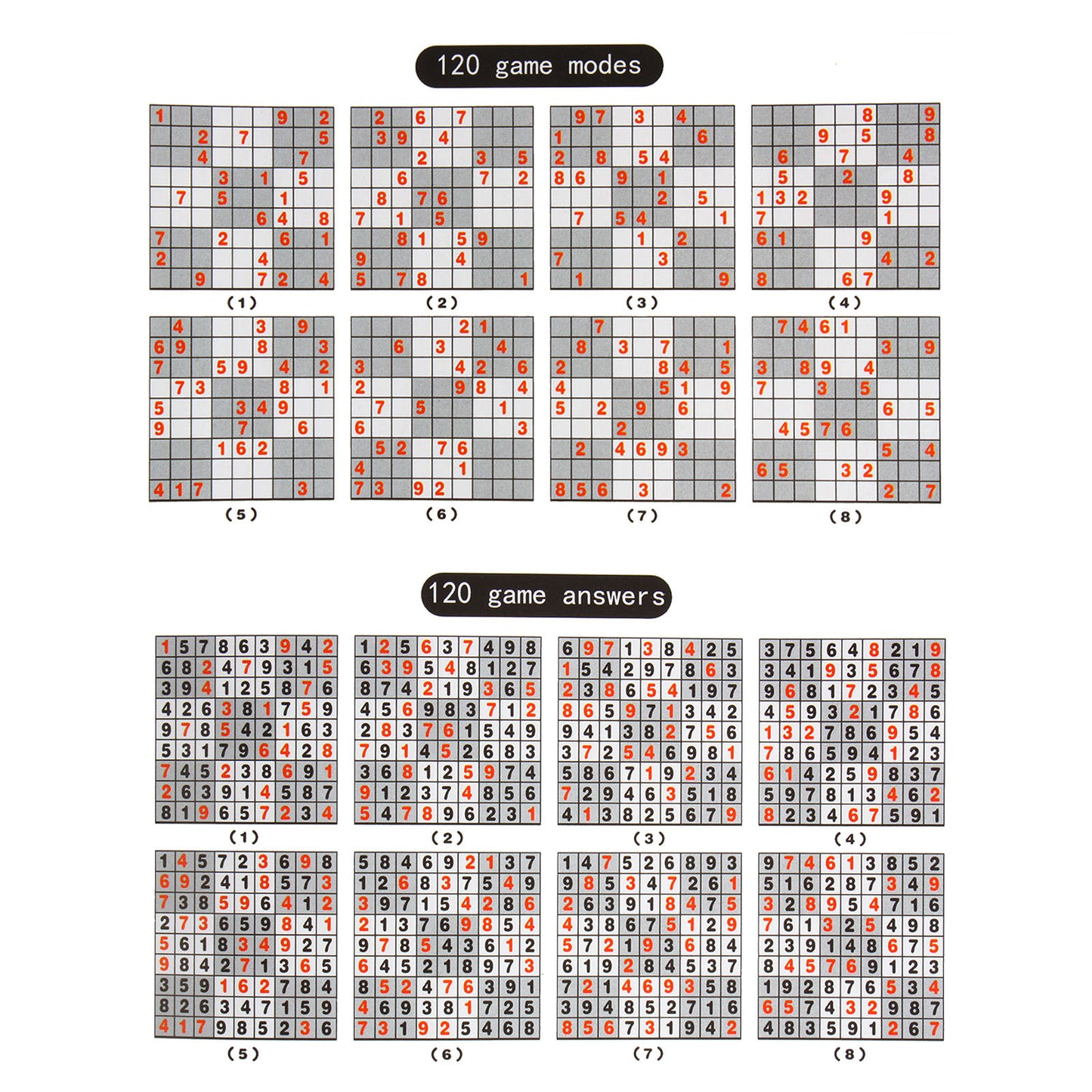 Andux Plastic Sudoku SD-09