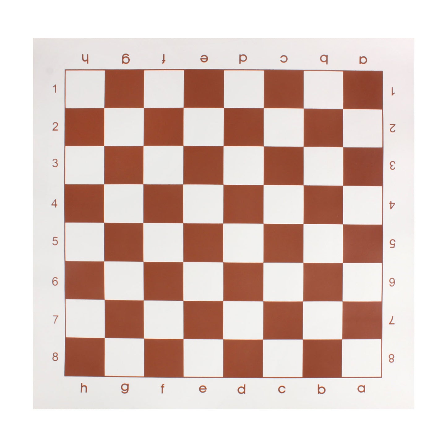 Andux Chess Game Rollable Chessboard XQQP-01 (Brown,35x35cm)
