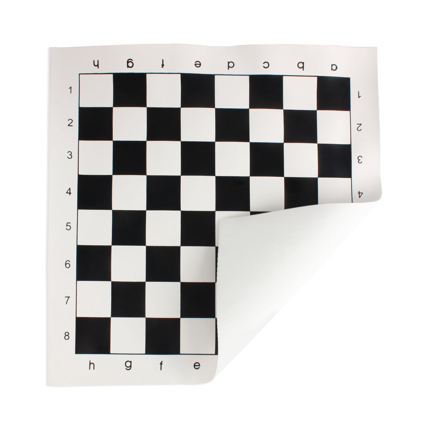 Andux Chess Game Rollable Chessboard XQQP-01 (Black,35x35cm)