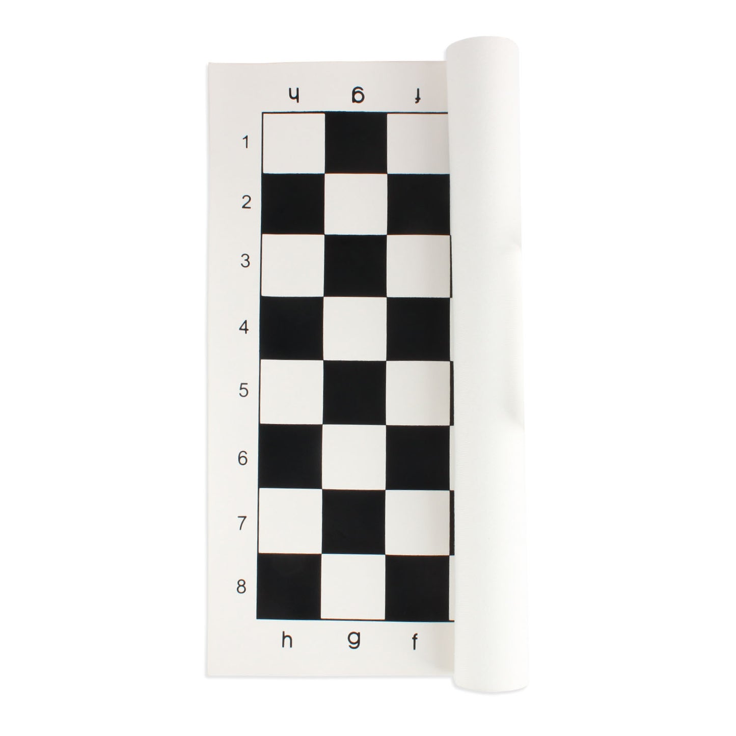 Andux Chess Game Rollable Chessboard XQQP-01 (Black,35x35cm)