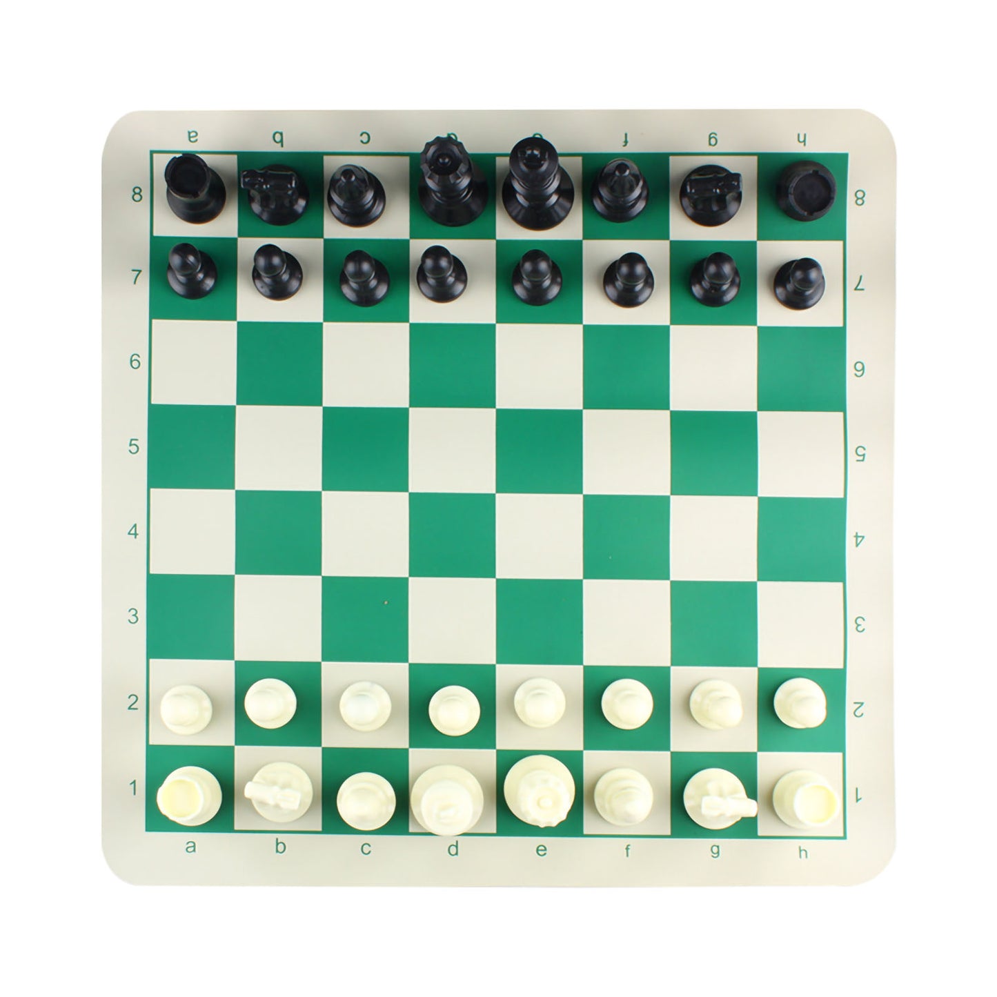 Andux Roll-up Chess Set with Handbag and 32PCS Chess Pieces XQTZ-02