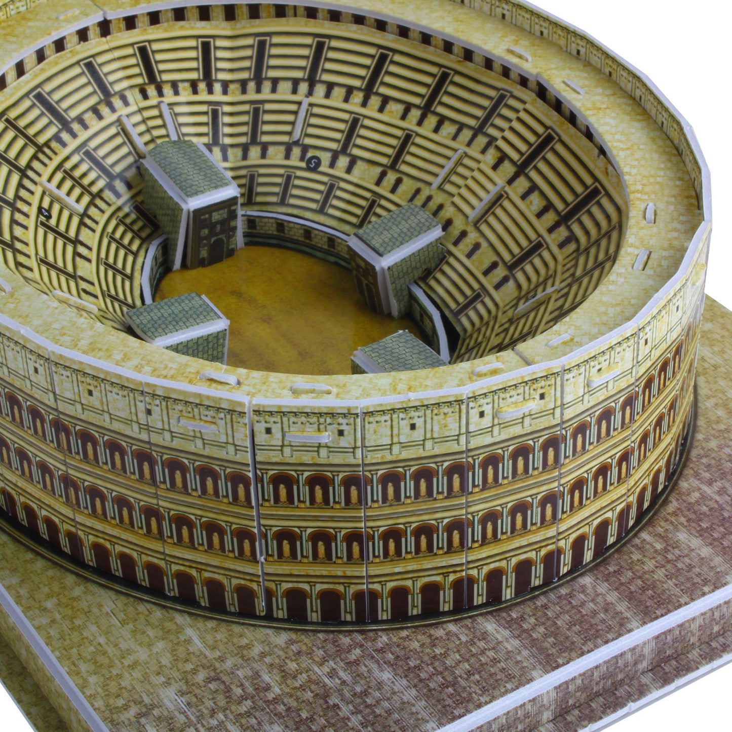 Andux 3D Puzzle Jigsaw Building Kits(Roman Colosseum 38Pcs) LTPT-02