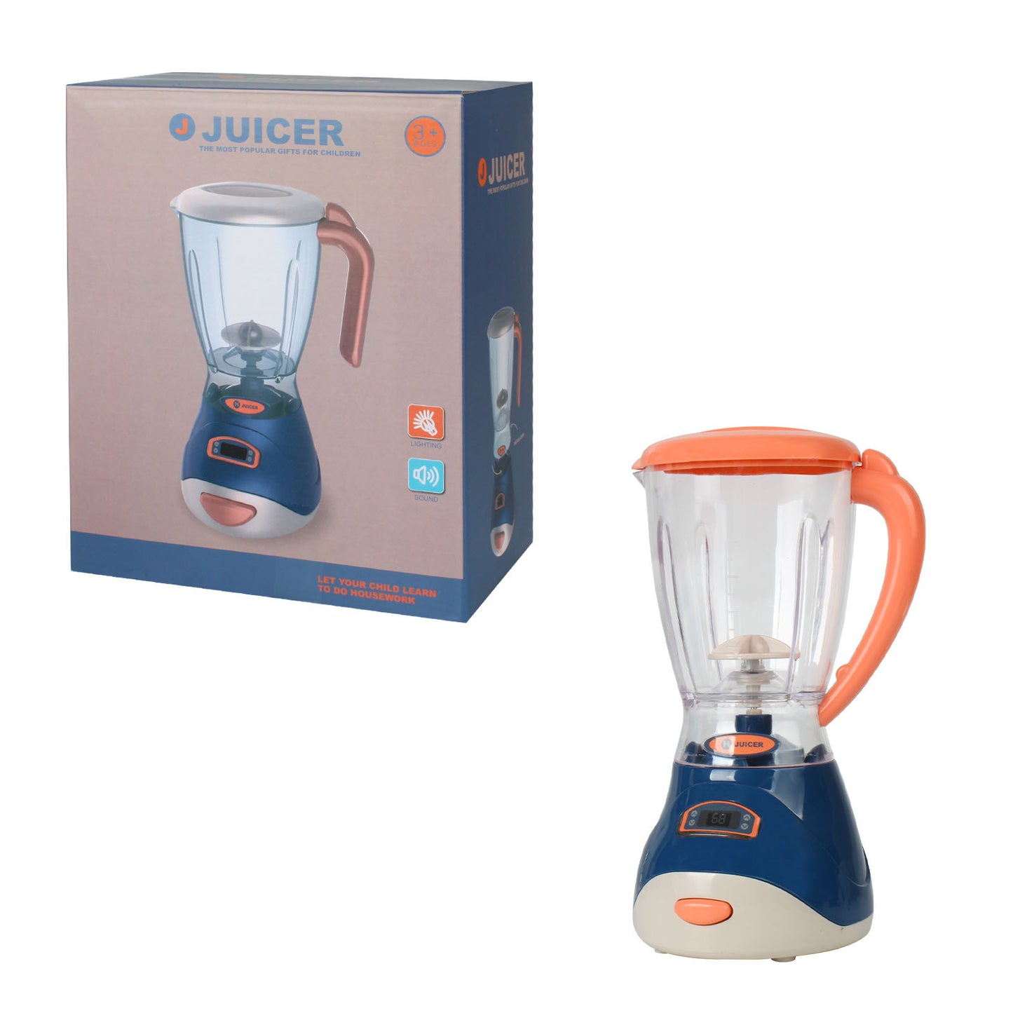 Andux Pretend Household Toy Without Batteries  WJXJD-01 (Juicer)