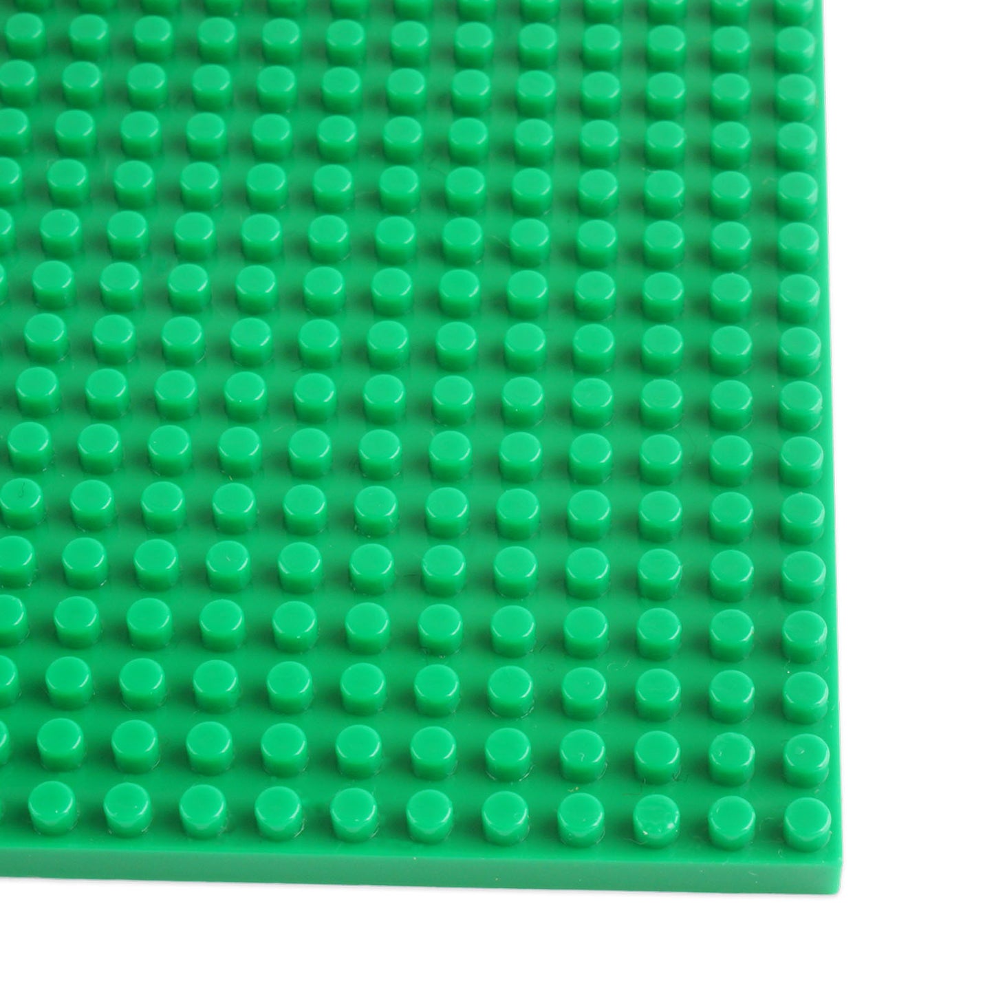 Larcele 10 Pieces Mini Building Blocks Base Plates JMDB-02 (Square,Green)