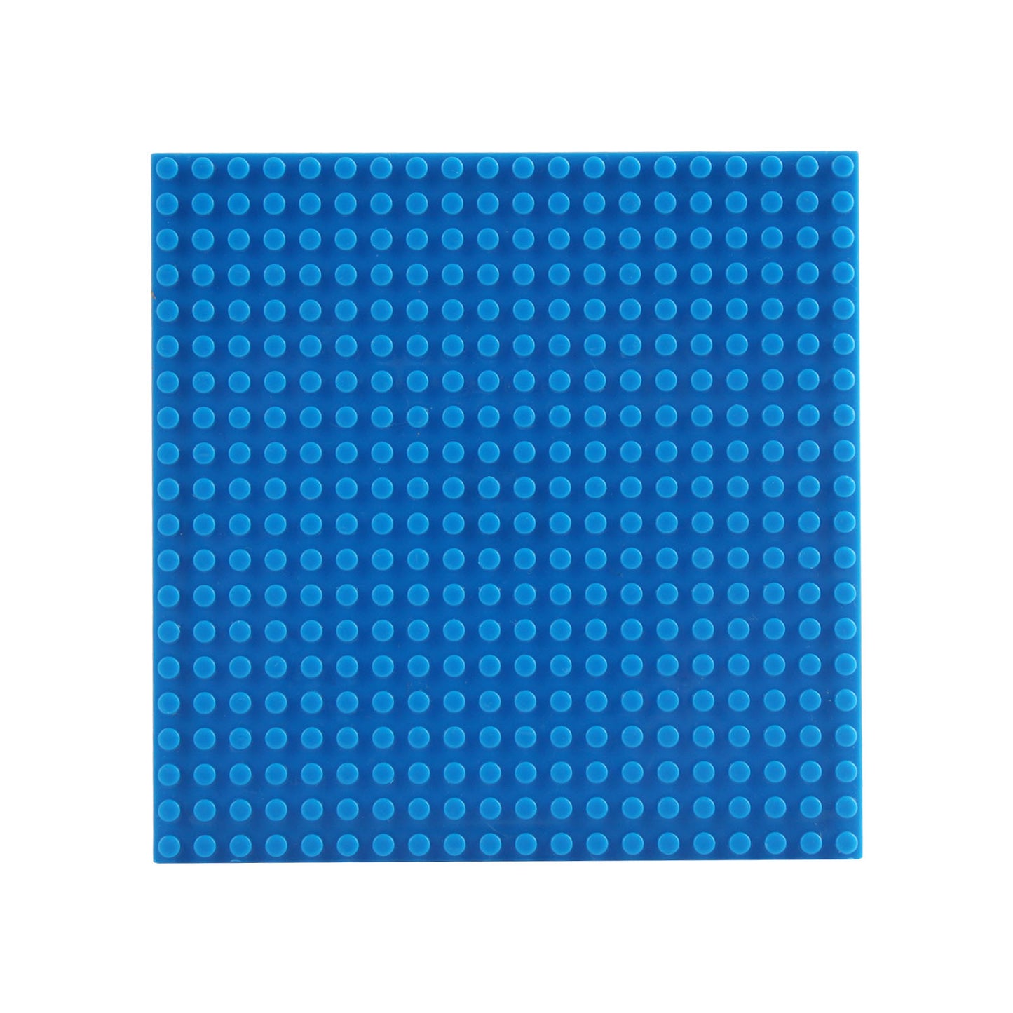 Larcele 10 Pieces Mini Building Blocks Base Plates JMDB-02 (Square,Blue)