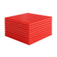 Larcele 10 Pieces Mini Building Blocks Base Plates JMDB-02 (Square,Red)