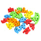 Andux Eva Toys Playset Stacking Sorting Age 1+ Years Old Bright Colors(Elephant Puzzle) EVAPT-01