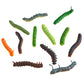 Andux 12 Pcs/Pack Simulation Caterpillars Reptile Crawling Insect FZCZ-01