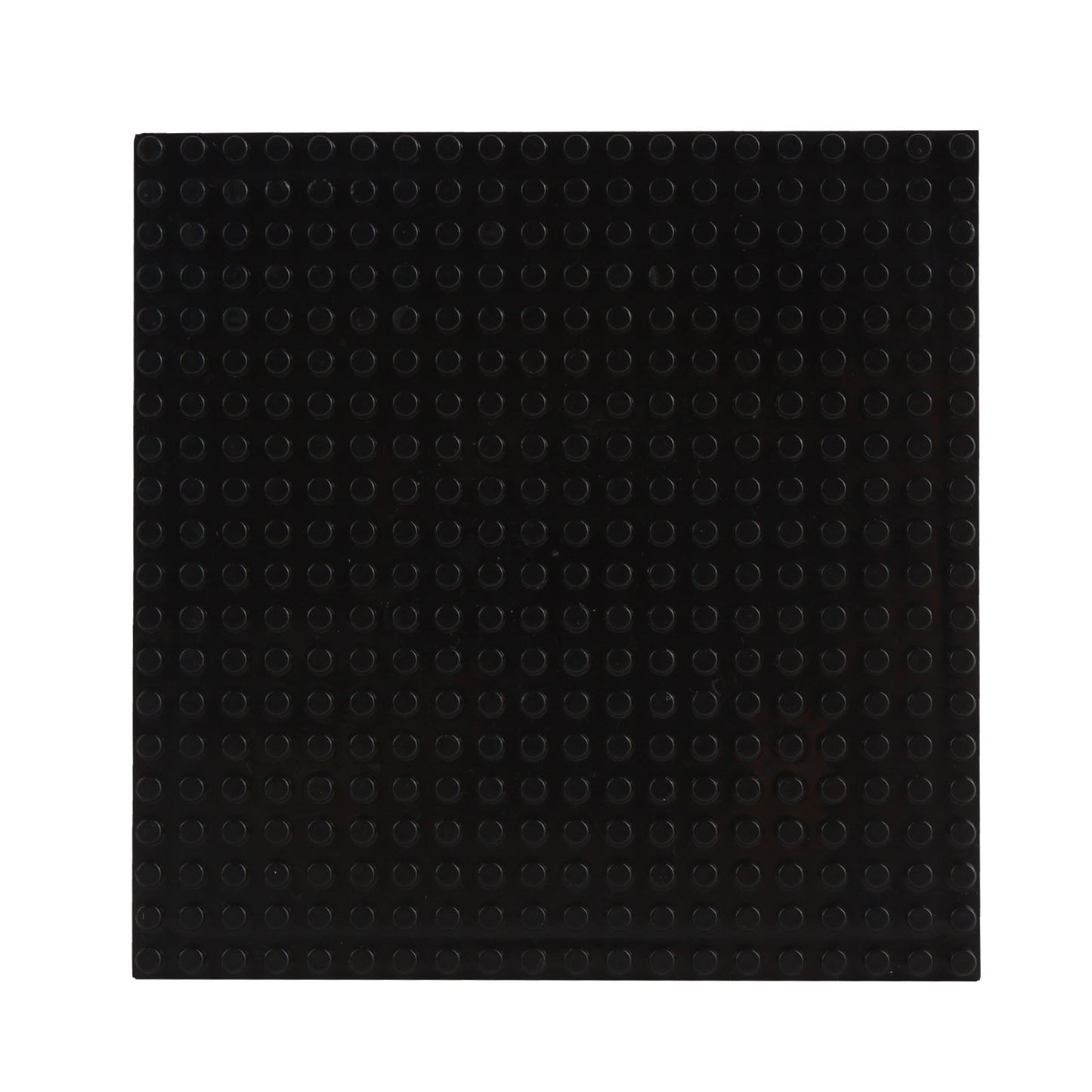 Larcele 10 Pieces Mini Building Blocks Base Plates JMDB-02 (Square,Black)