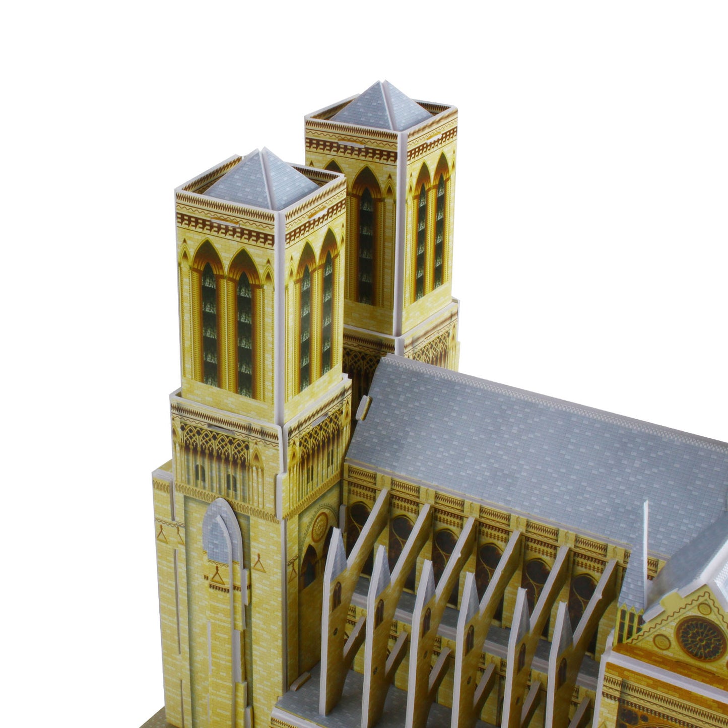 Andux 3D Puzzle Jigsaw Building Kits(Notre Dame De Paris 77 Pcs) LTPT-02