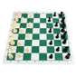 Andux Chess Pieces and Rollable Board XQTZ-01 (Green,42x42cm)