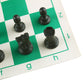 Andux Chess Pieces and Rollable Board XQTZ-01 (Green,42x42cm)