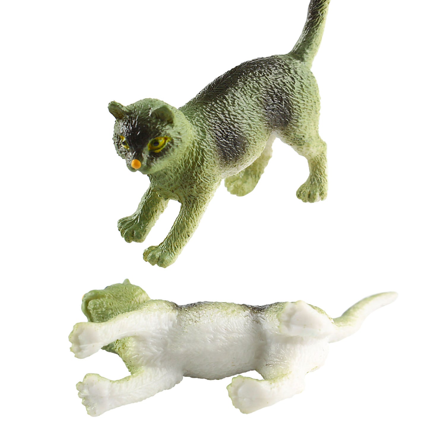 Larcele 12 Kinds Simulated Animal Model Cat Toy FZM-01 (Cat)