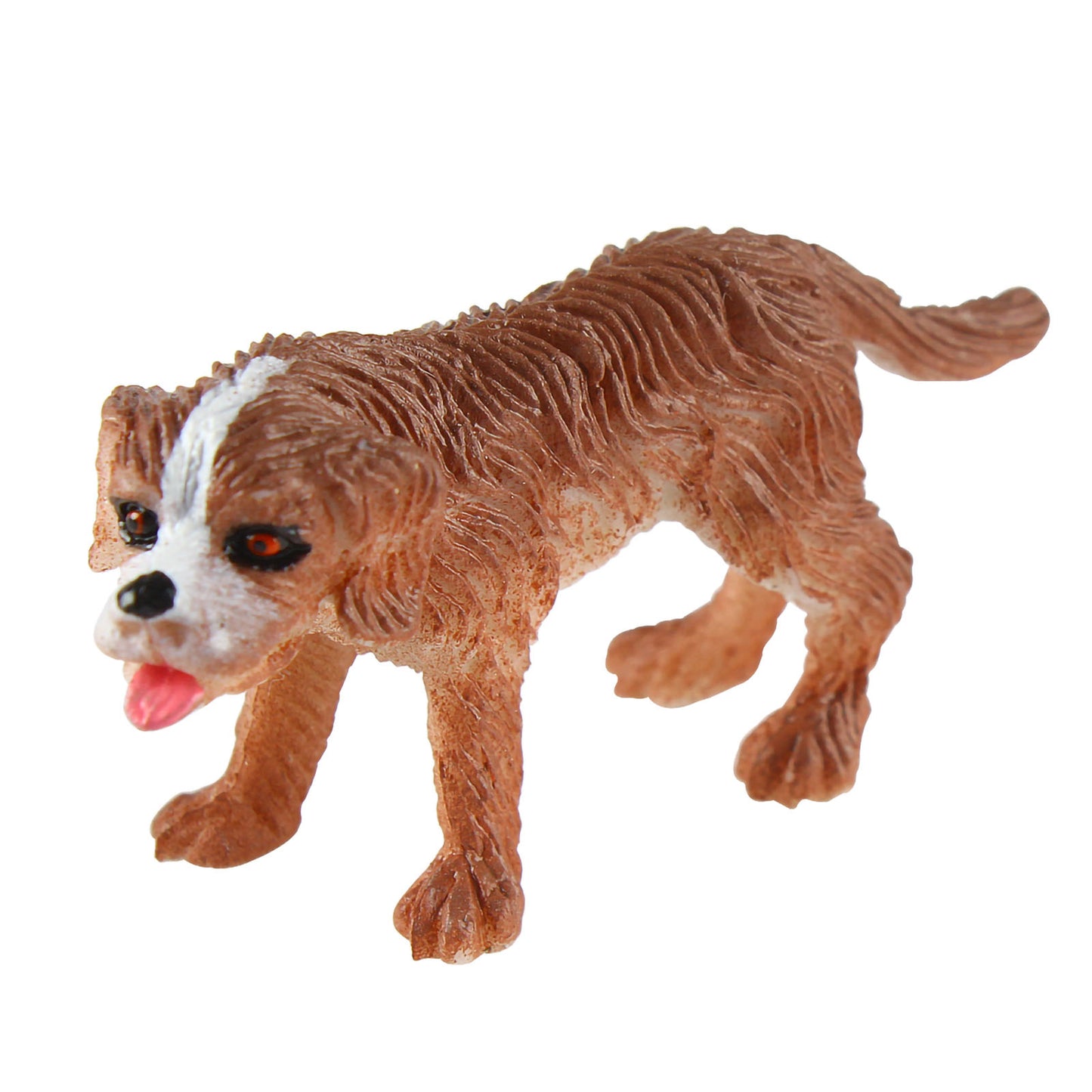 Larcele 12 Kinds Simulated Animal Model Dog Toy FZM-01 FZG-01 (Dog)