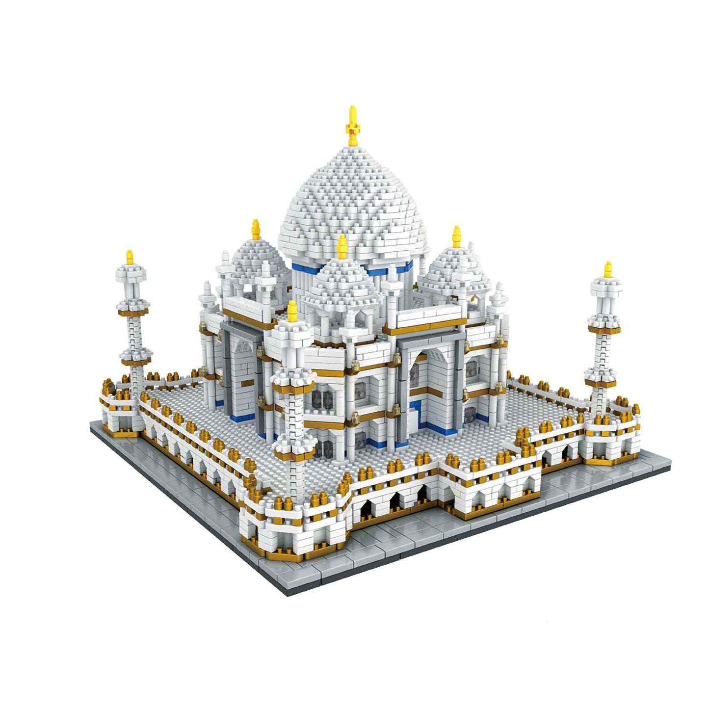 Larcele 3950 Pieces Mini Construction Toy Set KLJM-03 (Taj Mahal, India)