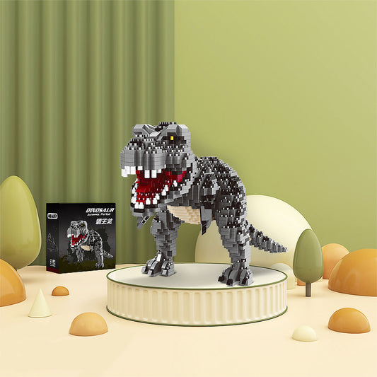 Larcele 3D Building Toy Bricks,1530 Pieces KLJM-06 (Tyrannosaurus Rex)
