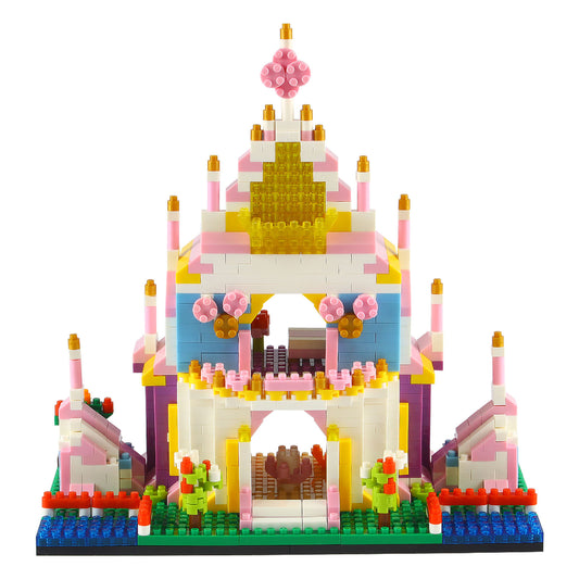 Larcele 988 Pieces Micro Building Blocks KLJM-02 (Princess Castle)