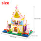 Larcele 988 Pieces Micro Building Blocks KLJM-02 (Princess Castle)