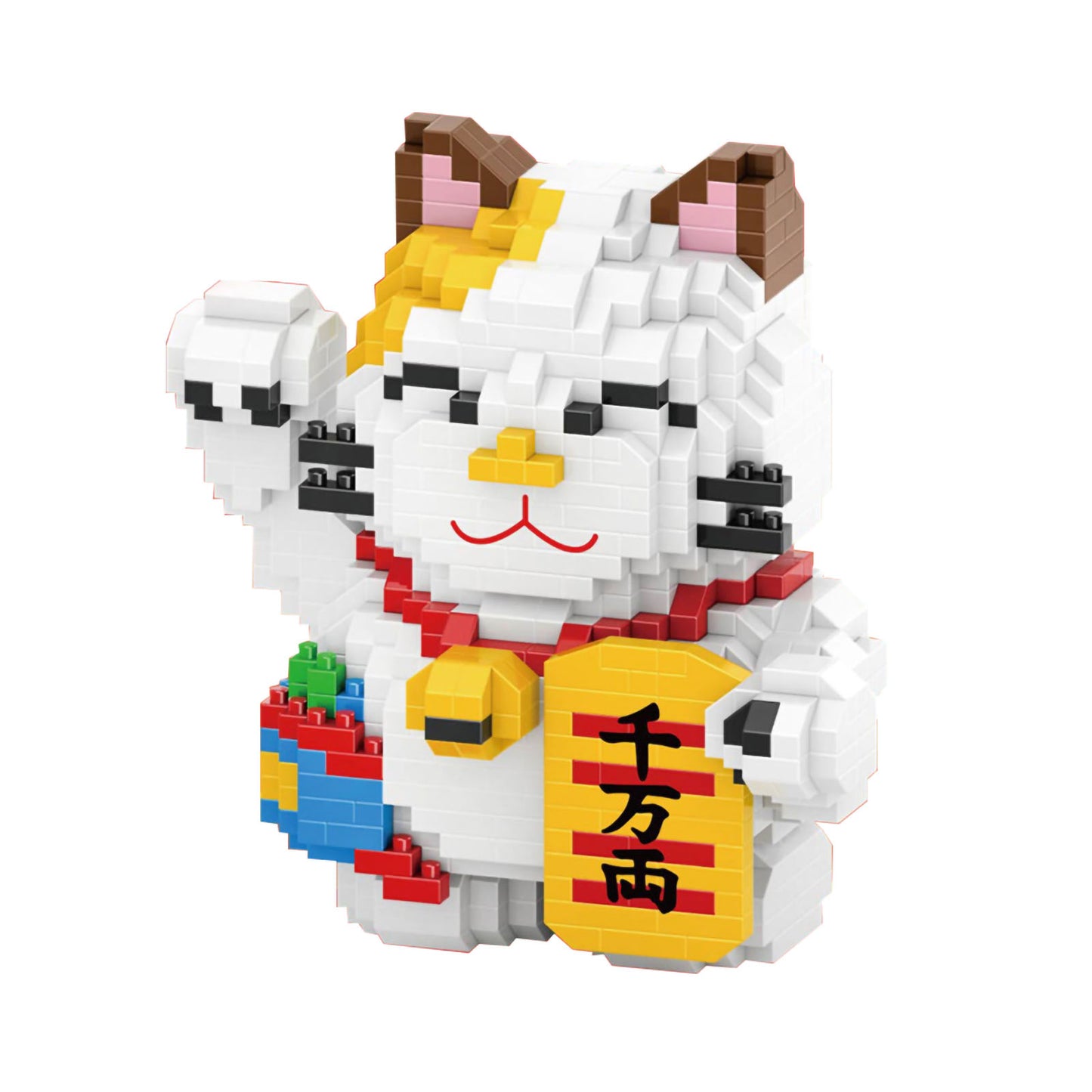 Larcele Building Toy Bricks,1163 Pieces KLJM-02 (Fortune Cat,Model 4569)