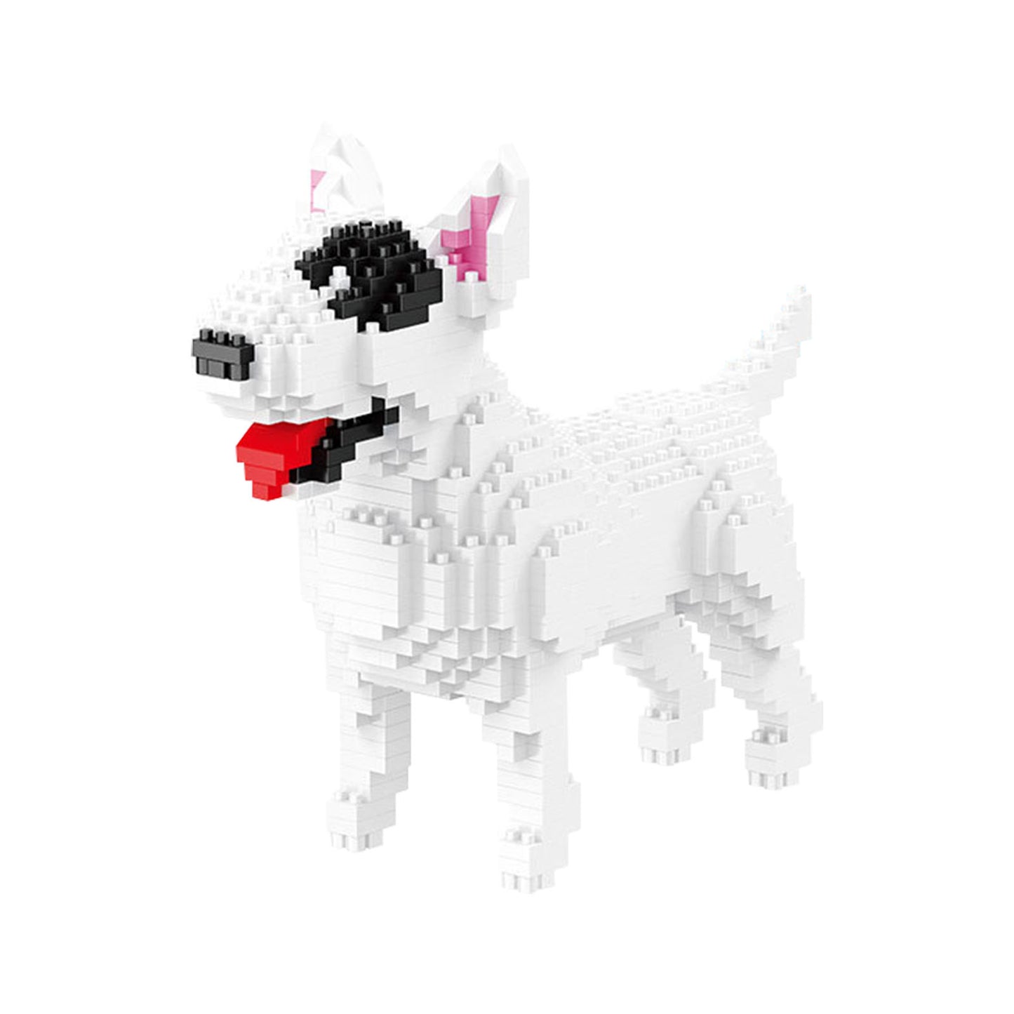 Larcele Building Toy Bricks,797 Pieces KLJM-05(Bull Terrier)