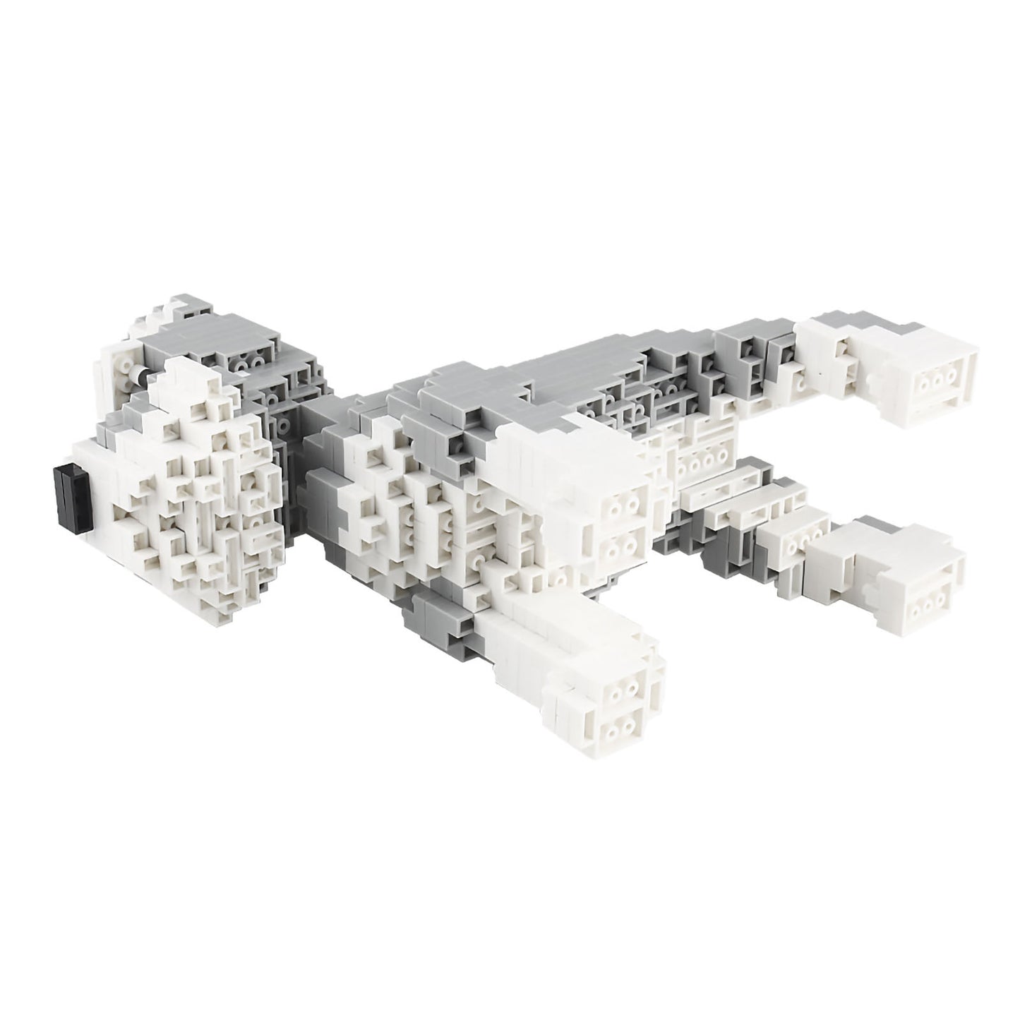 Larcele Dog Building Toy Bricks,880 Pieces KLJM-02 (Schnauzer)