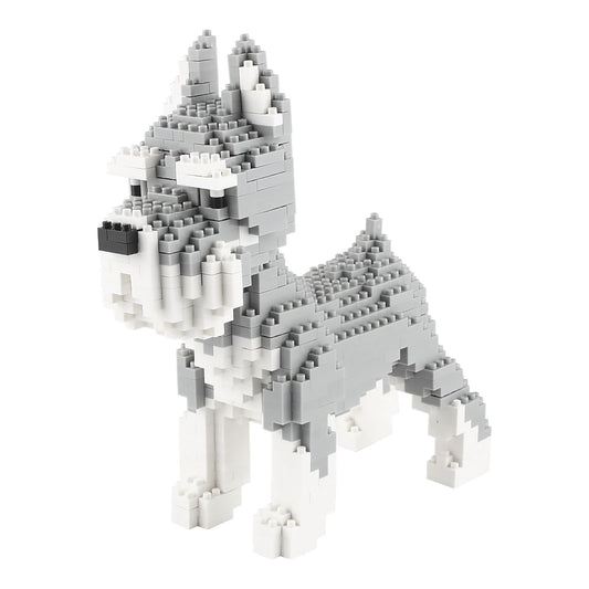 Larcele Dog Building Toy Bricks,880 Pieces KLJM-02 (Schnauzer)