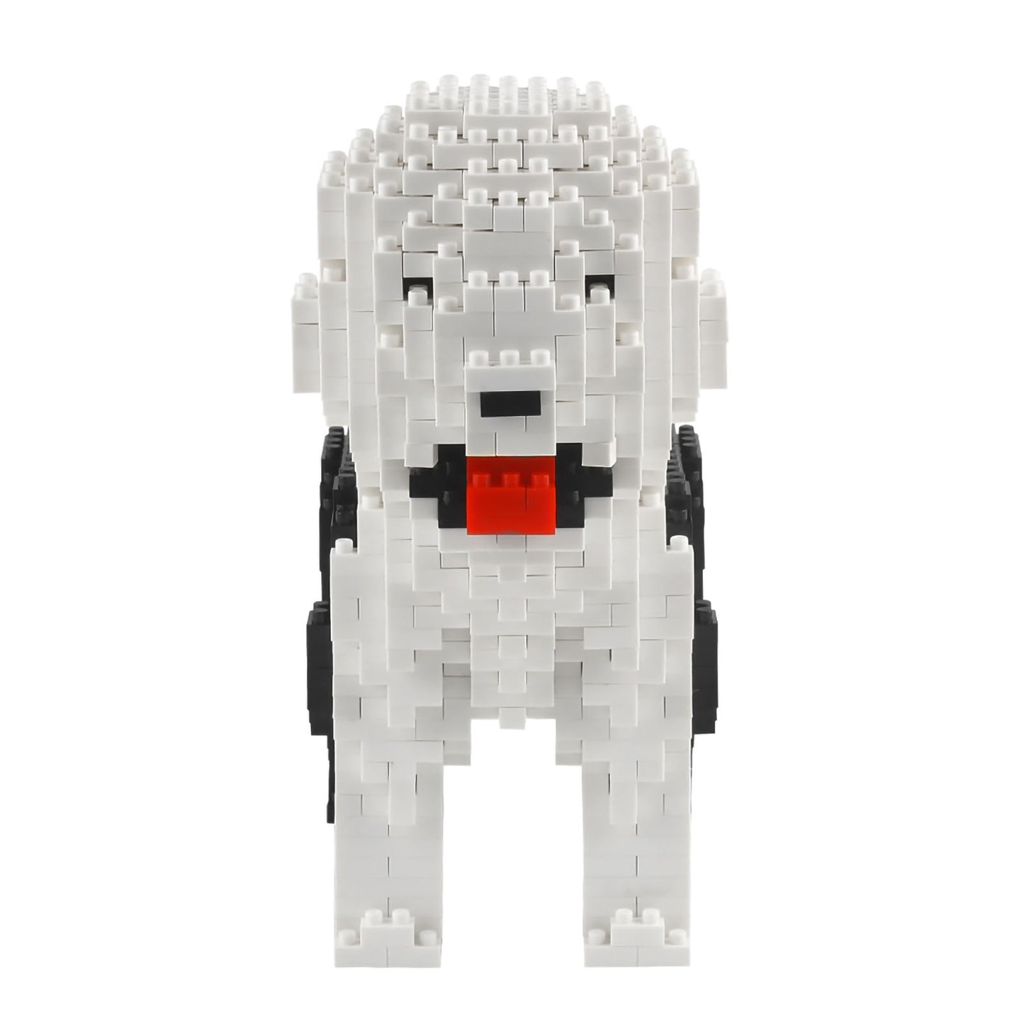 Larcele Micro Dog Building Toy Bricks,950 Pieces KLJM-02 (Old English Sheepdog)