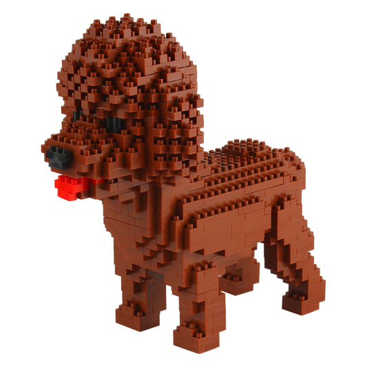 Larcele Micro Dog Pet Building Toy Bricks,950 Pieces KLJM-02 (Poodle)