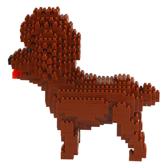 Larcele Micro Dog Pet Building Toy Bricks,950 Pieces KLJM-02 (Poodle)