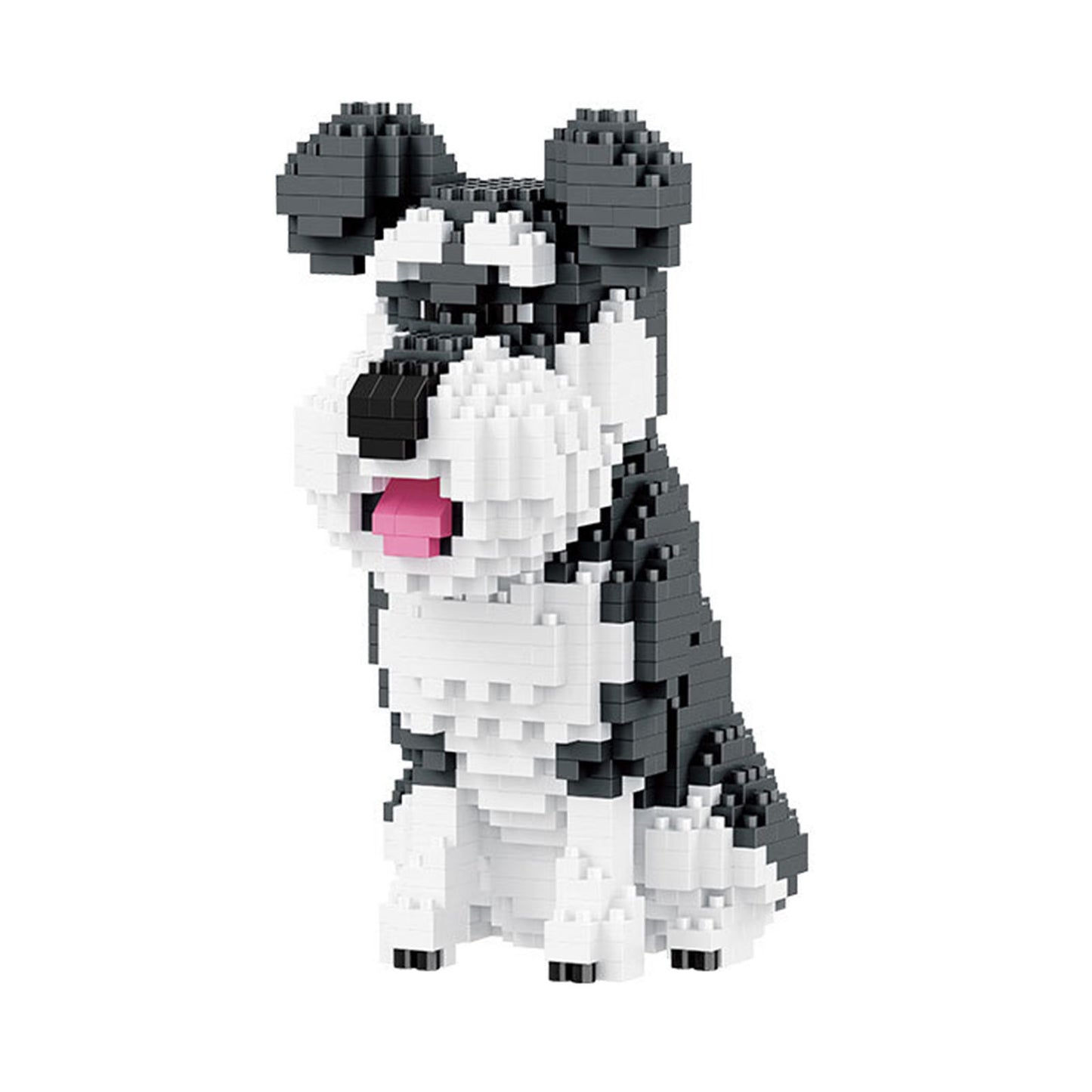 Larcele Mini Building Blocks Animal Set 934 Pieces KLJM-05(Schnauzer)