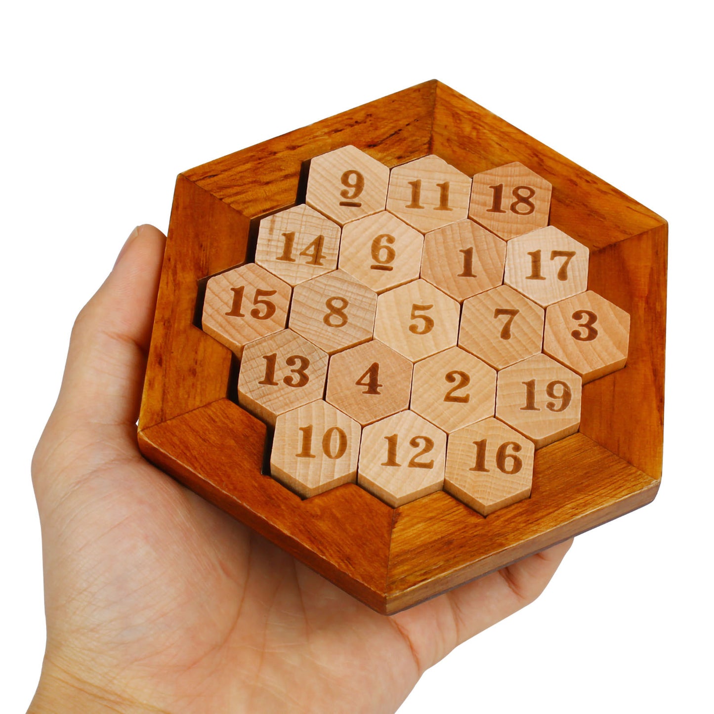 Larcele Wooden Jigsaws Puzzle Sudoku Board Game FWPP-01
