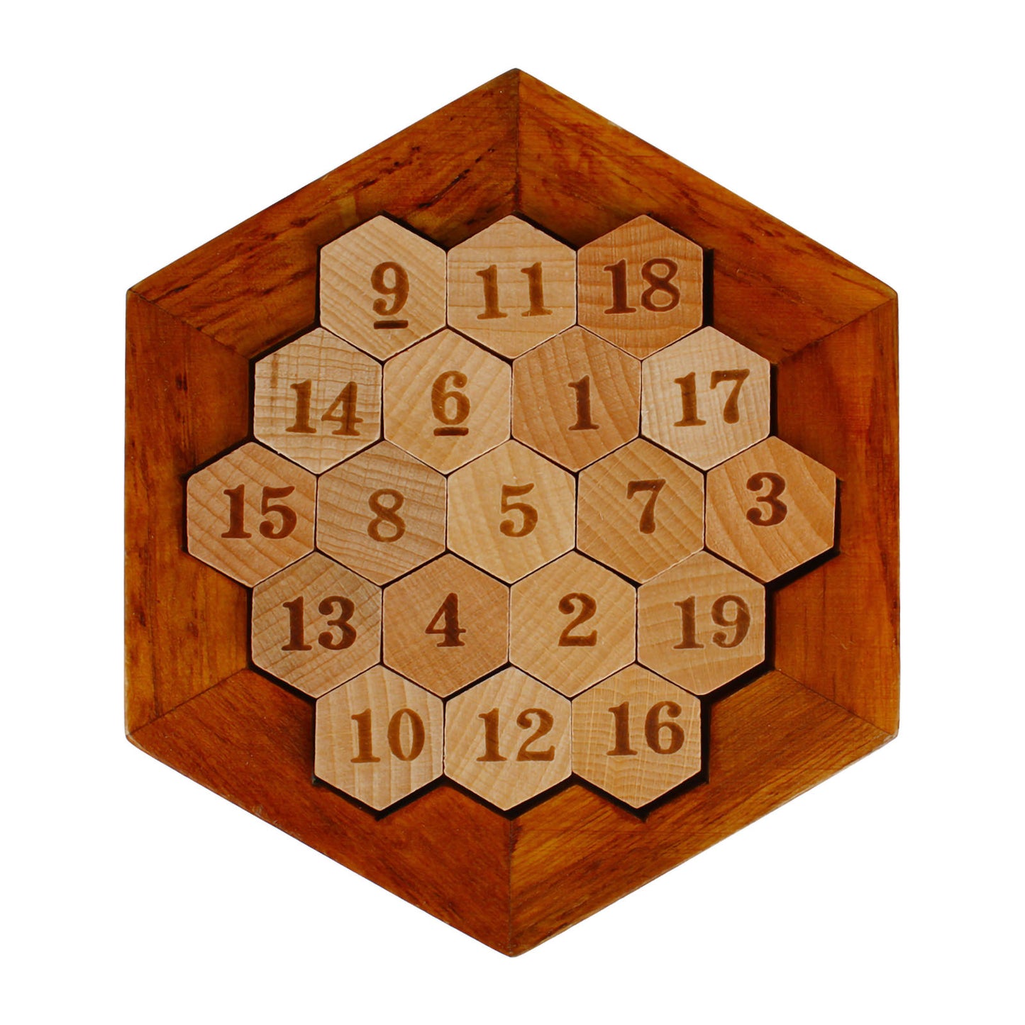 Larcele Wooden Jigsaws Puzzle Sudoku Board Game FWPP-01