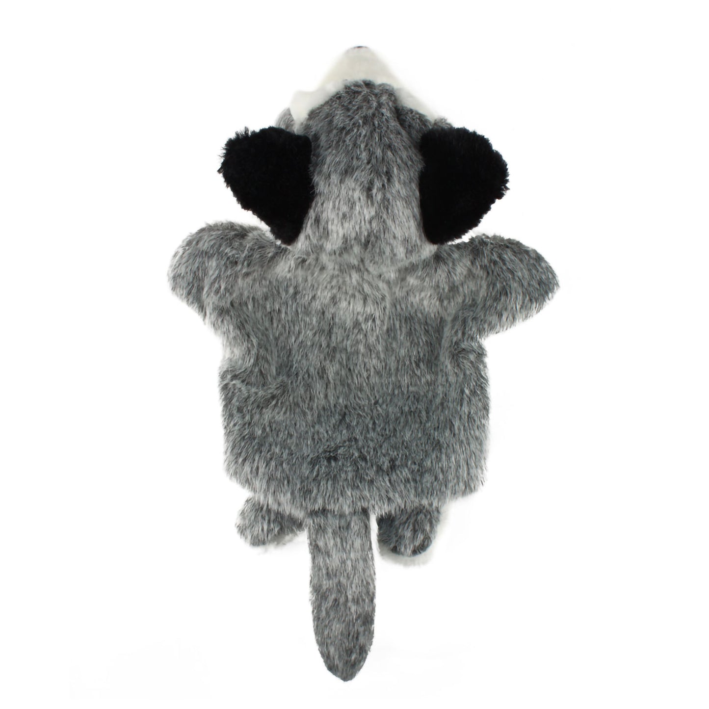 Andux Hand Puppet Soft Stuffed Animal Toy (SO-19 Wolf-Grey )