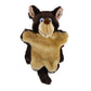 Andux Hand Puppet Soft Stuffed Animal Toy (SO-20 Wolf-Brown )