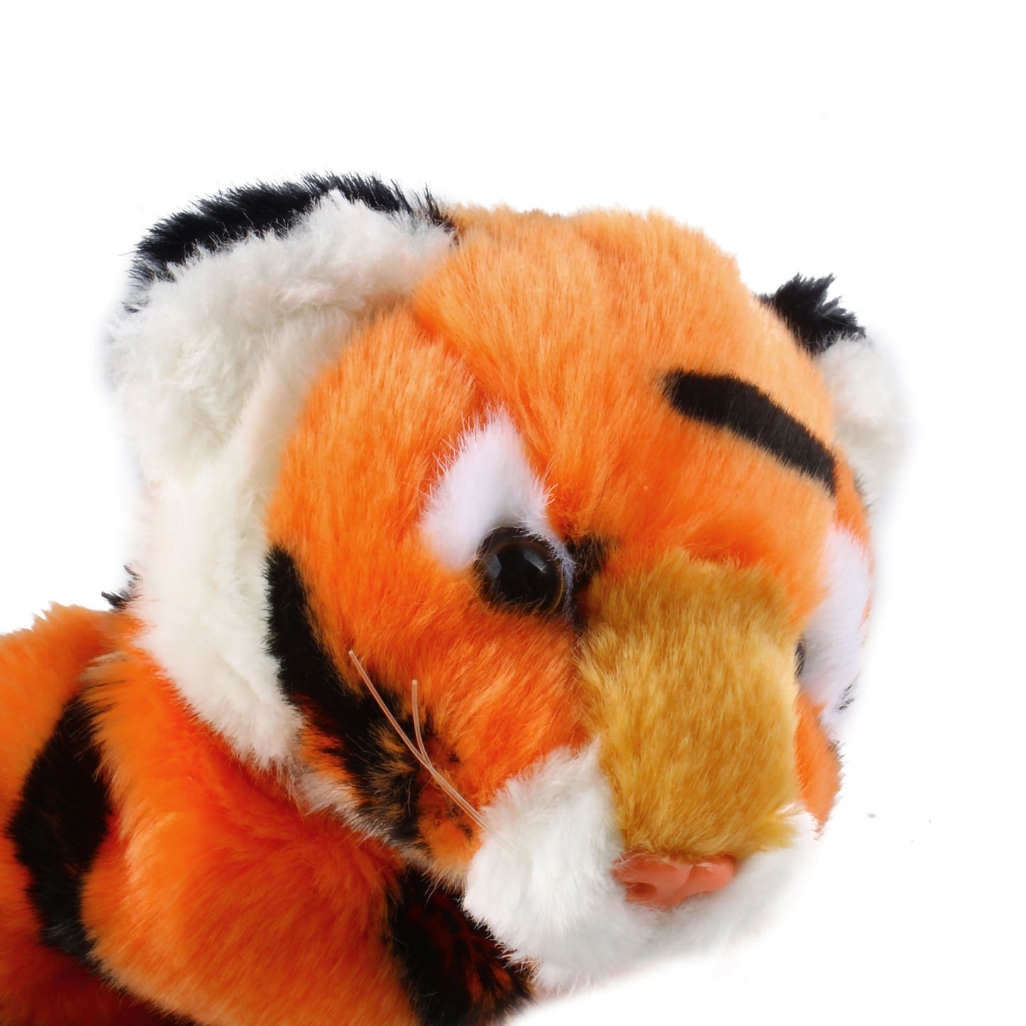 Andux Hand Puppet Soft Stuffed Animal Toy (SO-23 Tiger-Yellow)