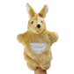 Andux Hand Puppet Soft Stuffed Animal Toy (SO-24 Khaki Kangaroo)