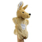 Andux Hand Puppet Soft Stuffed Animal Toy (SO-24 Khaki Kangaroo)