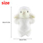 Andux Hand Puppet Soft Stuffed Animal Toy (SO-26 Sheep-White)