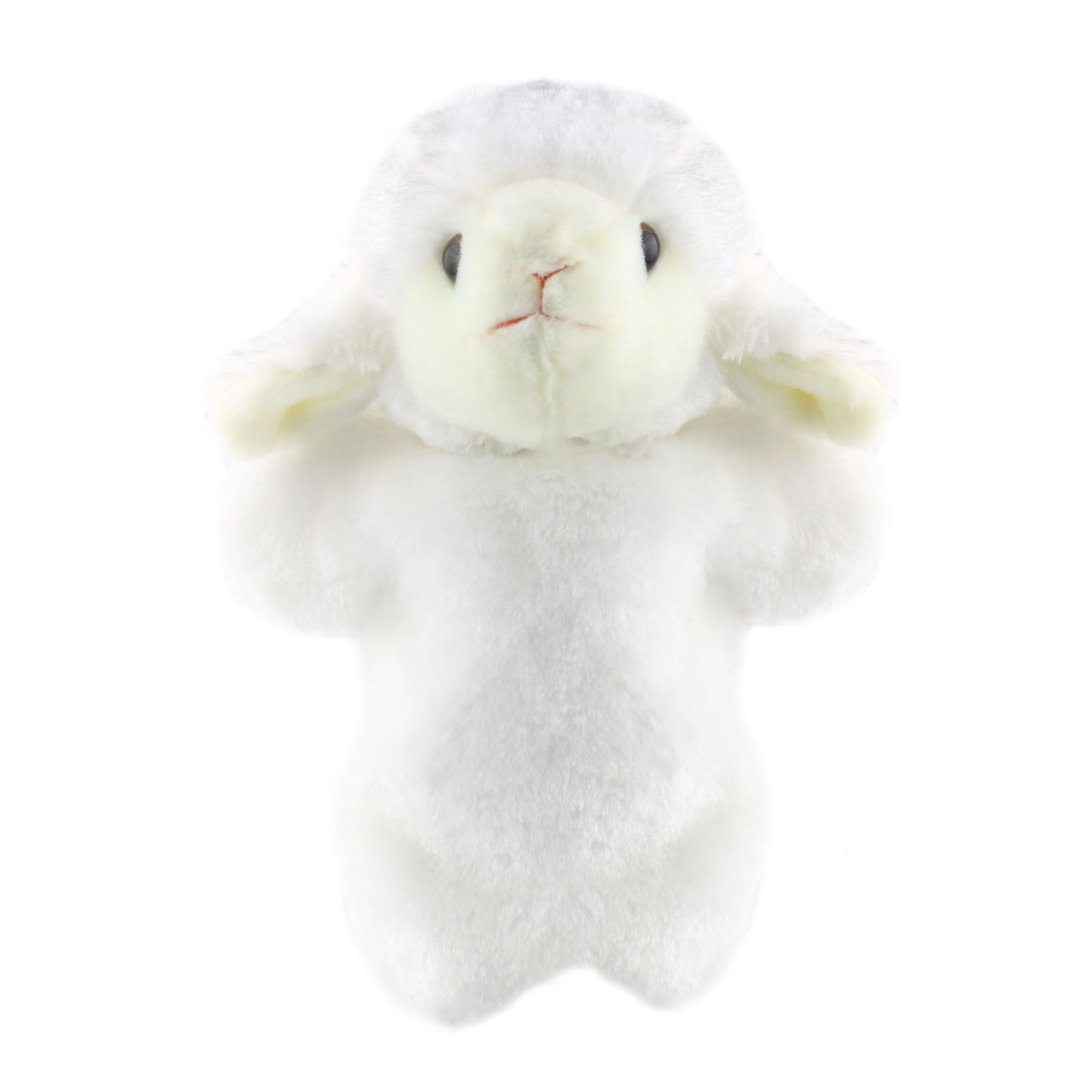 Andux Hand Puppet Soft Stuffed Animal Toy (SO-26 Sheep-White)