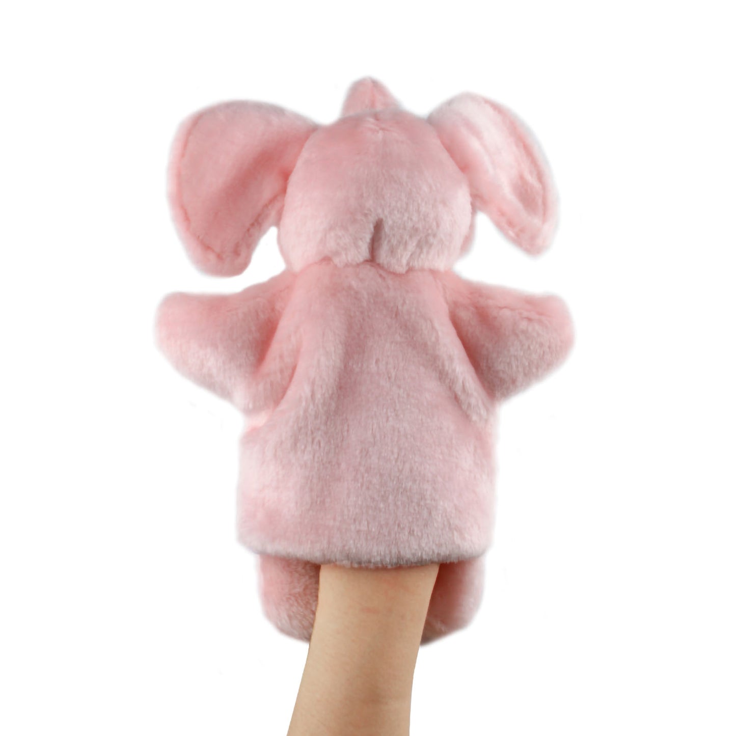 Andux Hand Puppet Soft Stuffed Animal Toy (SO-31 Pink Elephant)