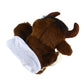 Andux Hand Puppet Soft Stuffed Animal Toy (SO-36 Bull)