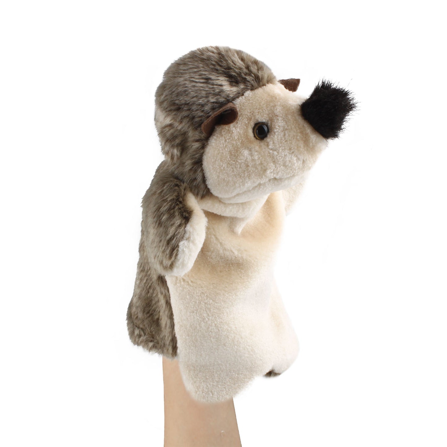 Andux Hand Puppet Soft Stuffed Animal Toy (SO-37 Hedgehog)